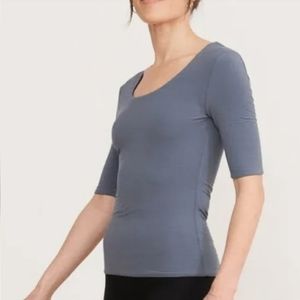 ADAY ,NWT Top Notch T-shirt, XS, Mineral Blue